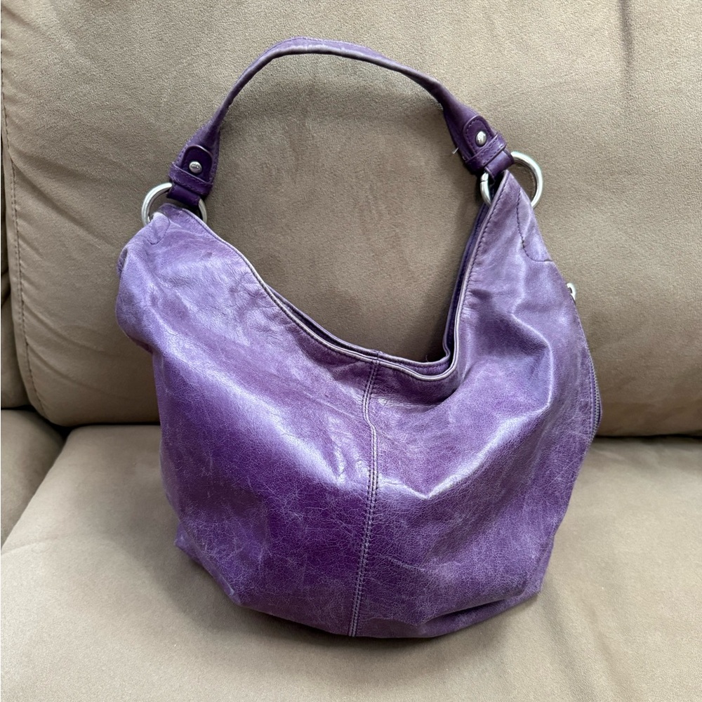 Purple HOBO Shoulder Bag